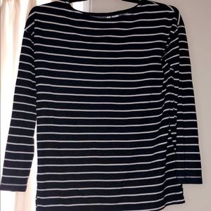 H & M blue Long Sleeve Shirt